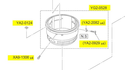 Barrel ass fisso per canon - barrel,